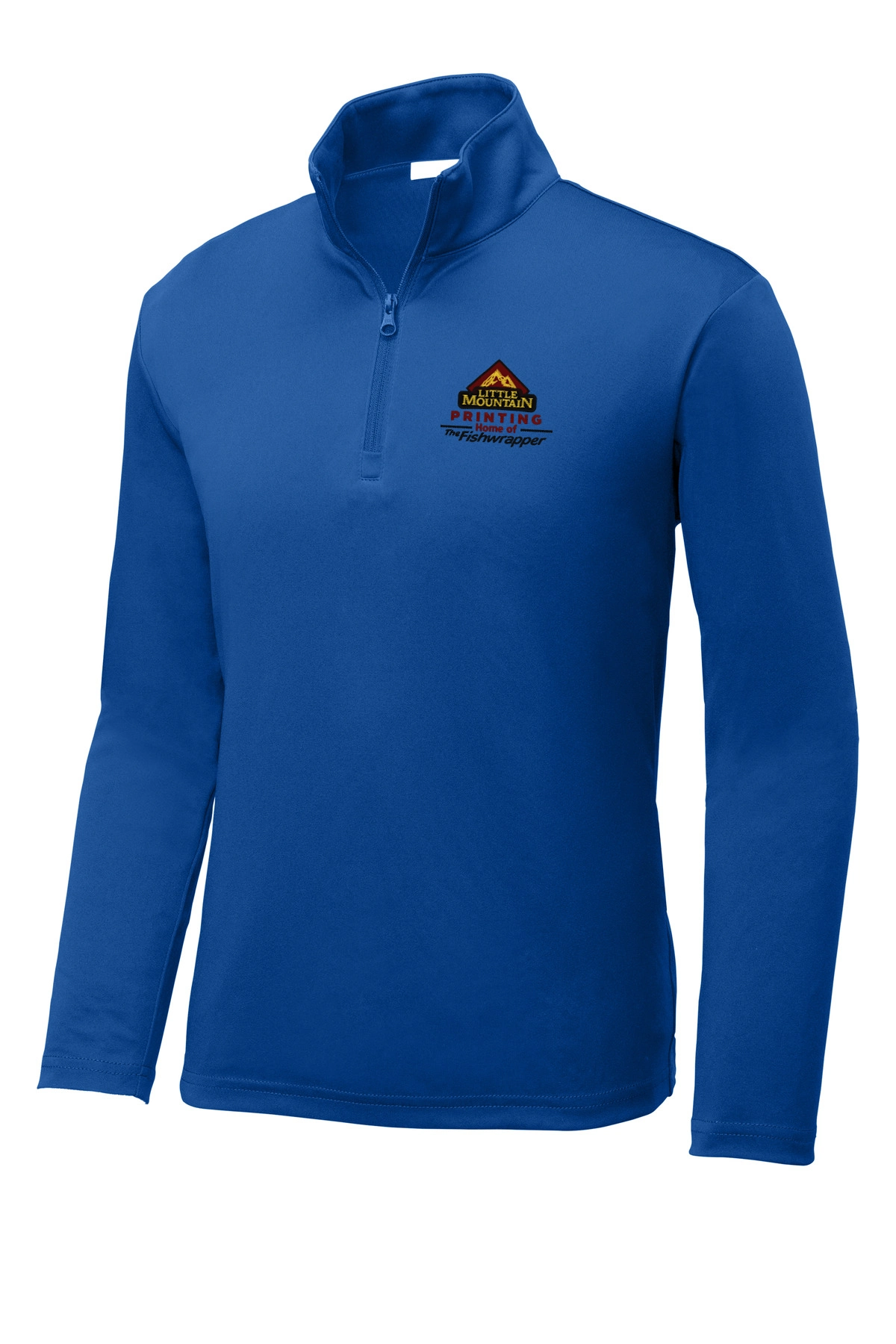 Variant Image for YST357 - Sport-Tek ®Youth PosiCharge ®Competitor ™1/4-Zip Pullover - LMP - 3 Color - Maroon,Black,Gold - Website Little Mountain Printing