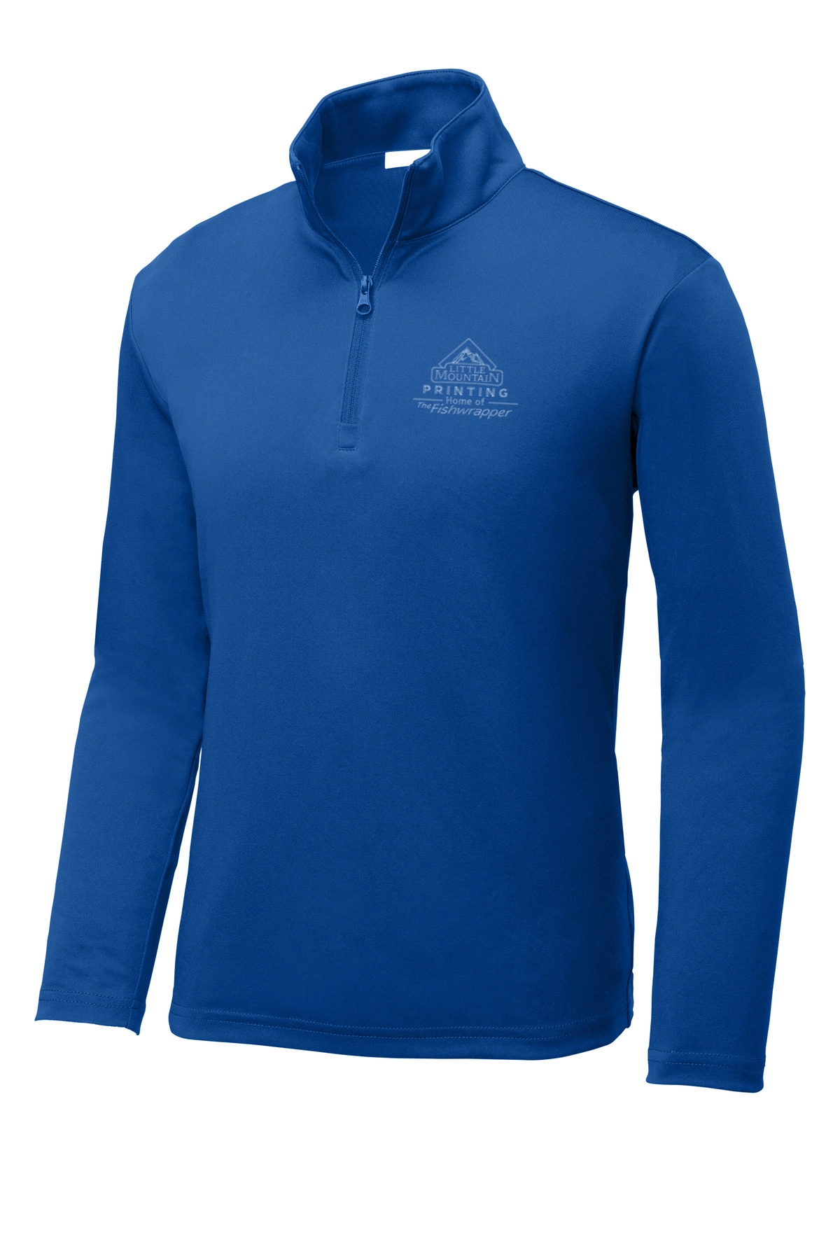 Variant Image for YST357 - Sport-Tek ®Youth PosiCharge ®Competitor ™1/4-Zip Pullover - LMP - 1 Color - Two Tone - Website Little Mountain Printing