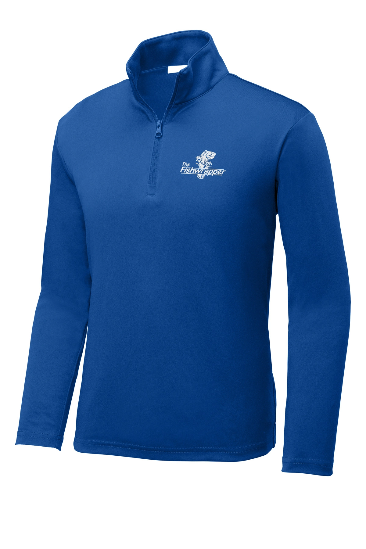 Variant Image for YST357 - Sport-Tek ®Youth PosiCharge ®Competitor ™1/4-Zip Pullover - FW - 1 Color White - Website Little Mountain Printing