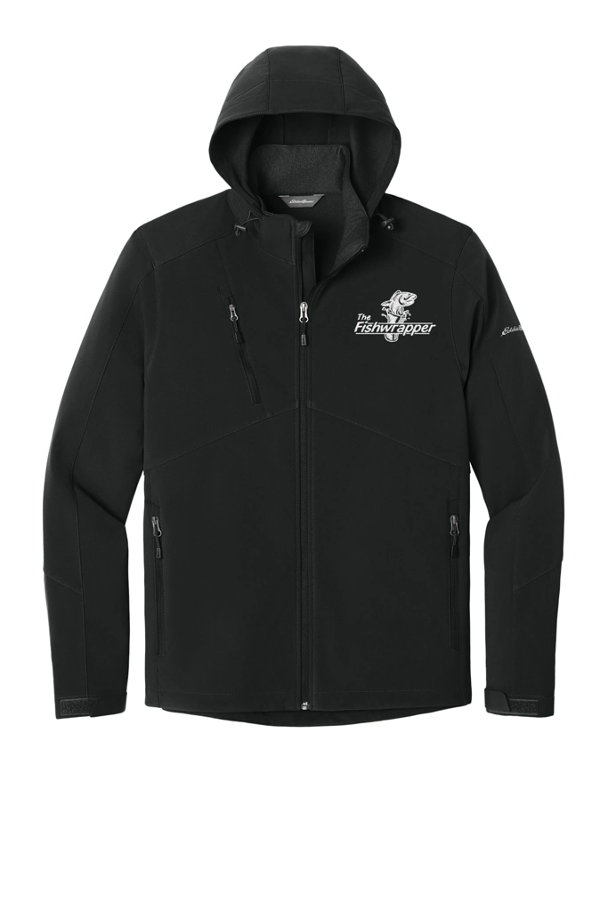 Variant Image for EB536 - Eddie Bauer® Hooded Soft Shell Parka - FW - 1 Color White - Website Little Mountain Printing