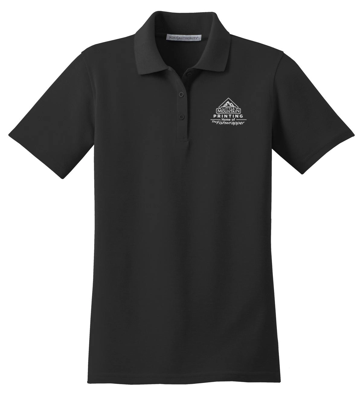 Variant Image for L510 - Port Authority® Women's Stain-Release Polo - LMP - 1 Color - White - Website Little Mountain Printing