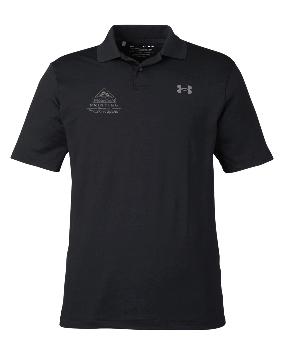 Variant Image for 1377374 - Under Armour Performance 3.0 Golf Polo - LMP - 1 Color - Two Tone - Website Little Mountain Printing