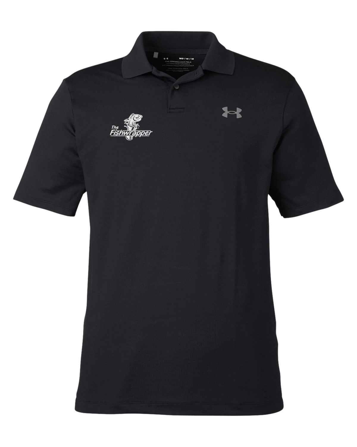 Variant Image for 1377374 - Under Armour Performance 3.0 Golf Polo - FW - 1 Color White - Website Little Mountain Printing