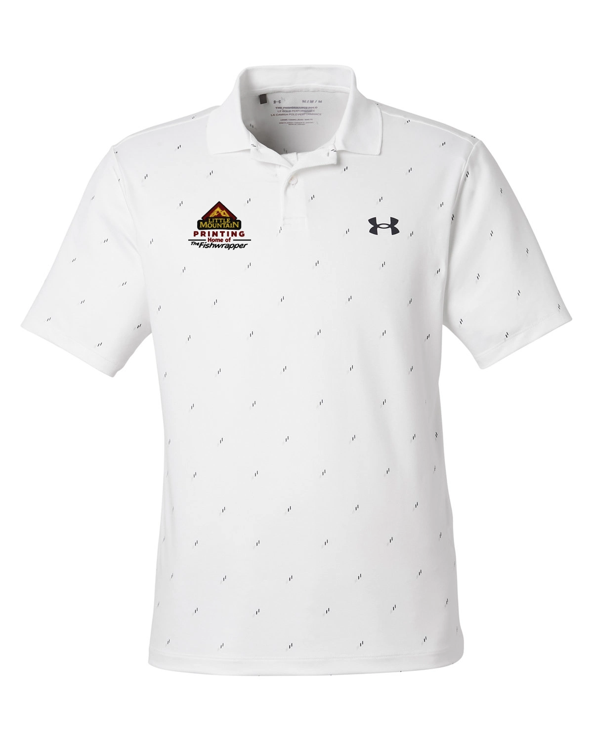Variant Image for 1377377 - Under Armour 3.0 Printed Performance Polo - LMP - 3 Color - Maroon,Black,Gold - Website Little Mountain Printing