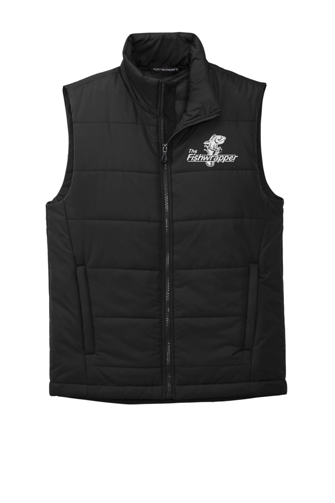 Variant Image for J853 - Port Authority® Puffer Vest - FW - 1 Color White - Website Little Mountain Printing