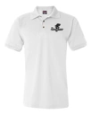 Variant Image for 1000 - Bayside USA-Made Polo - FW - 1 Color Black - Website Little Mountain Printing