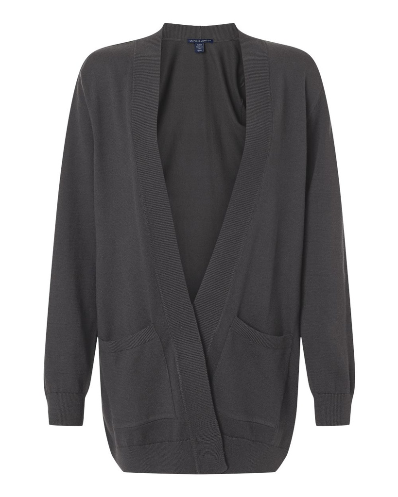 DG447W- Devon & Jones - Women's New Classics Open Cardigan Sweater